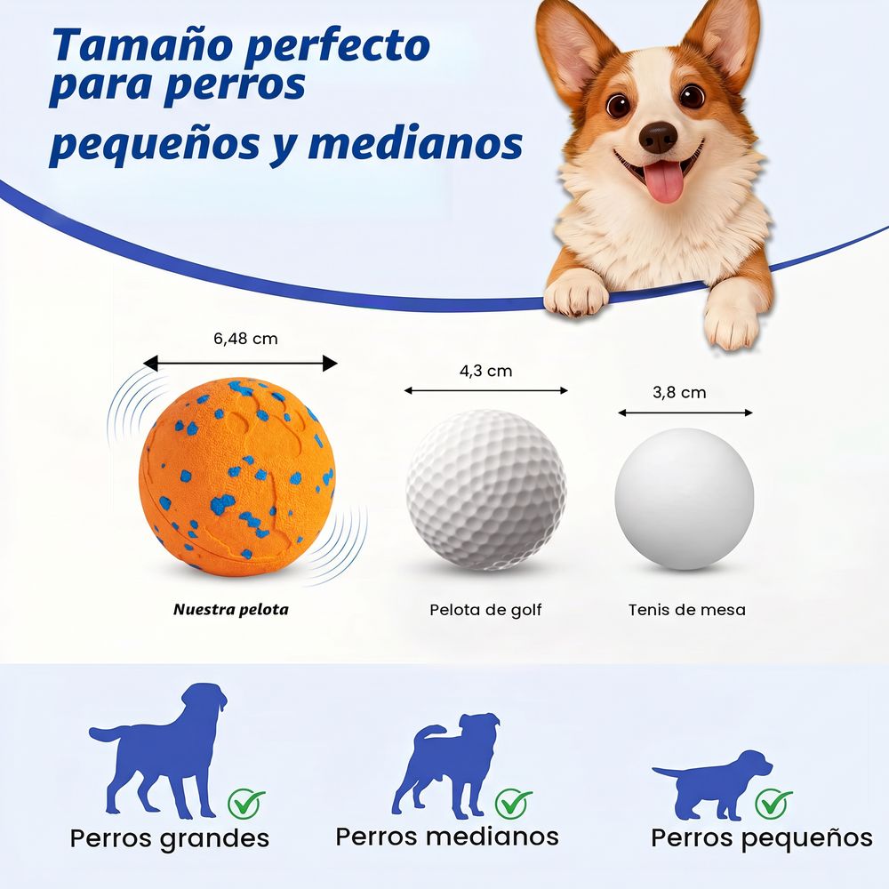 Tamaño perfecto para perros pequeños y medianos